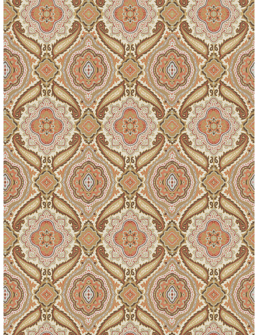 Ткань Fabricut Vignettes Vol.XVI Garden Somebody/Coral