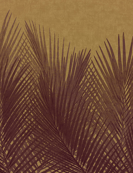 Панно и фотообои Italreflexes Macro Palm-004/PureGold