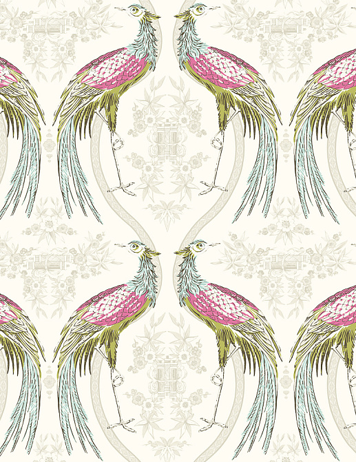 Обои Blendworth Wedgwood Home Fabled Crane 2