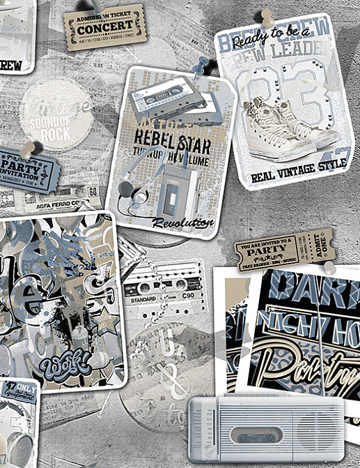 Обои Decoprint What's Up 2 WU20650