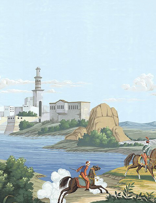 Обои Paul Montgomery Studio Fine Painted Wallpapers Egypt