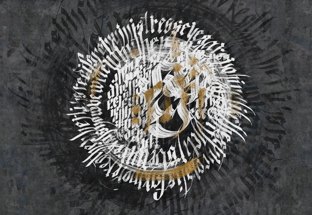 Обои Factura Collection 2021 CALLIGRAPHY/5