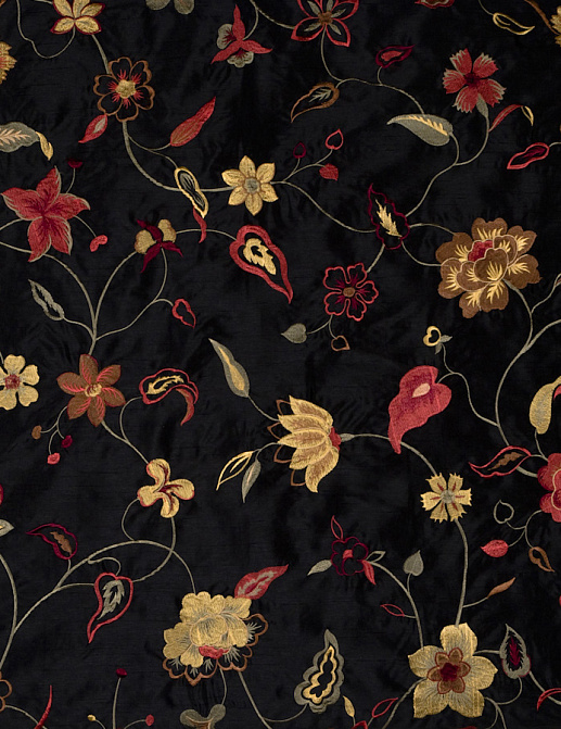 Ткань Trend Jaclyn Smith Home brown black 01855 Jet