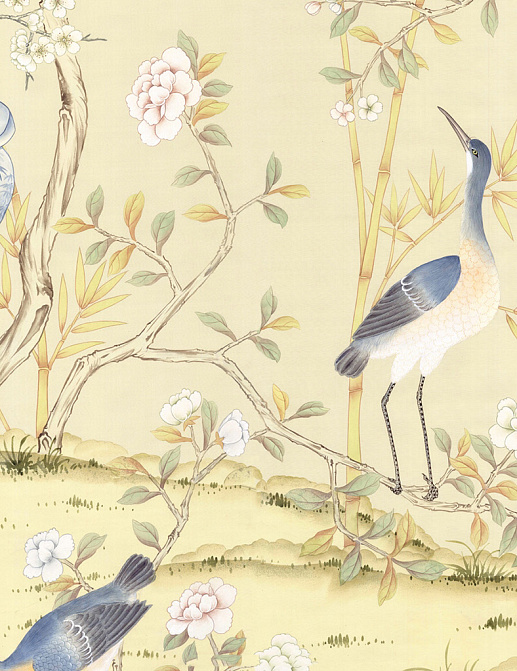 Обои Paul Montgomery Studio Murals For Unique Walls Chai Wan Triptych/Cream