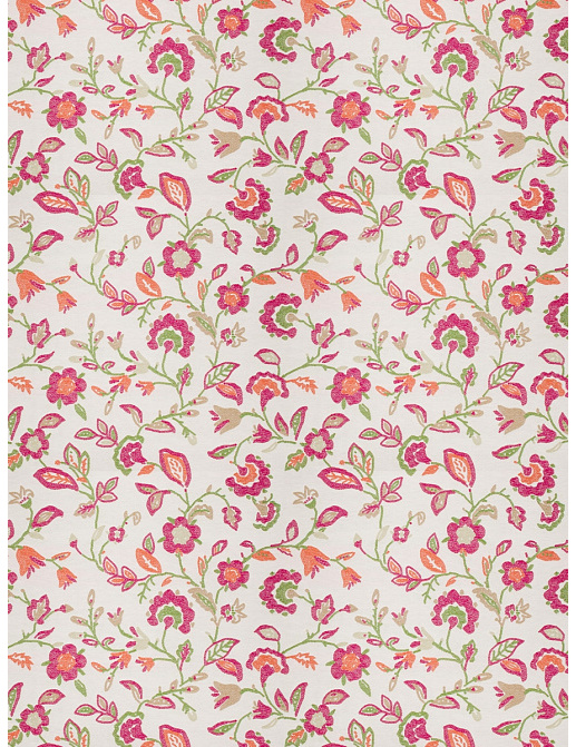 Ткань Stroheim Dana Gibson Coral Pink Irwin/Fuchsia
