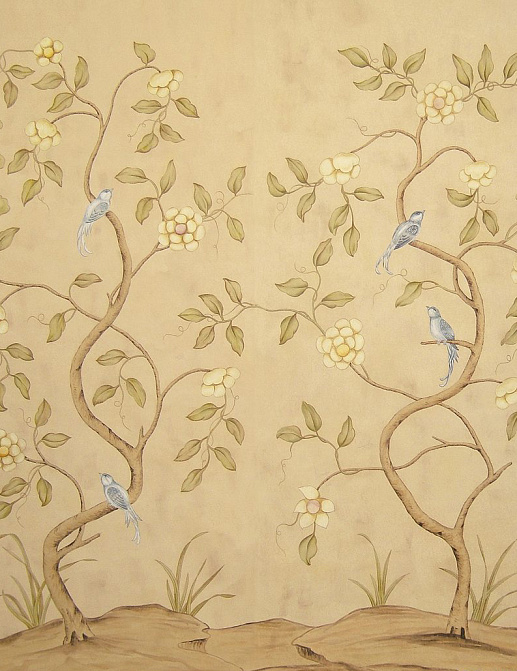 Обои Paul Montgomery Studio Fine Painted Wallpapers Halsing