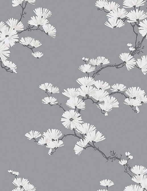Обои Paper & Ink Navy, Grey & White BL70508