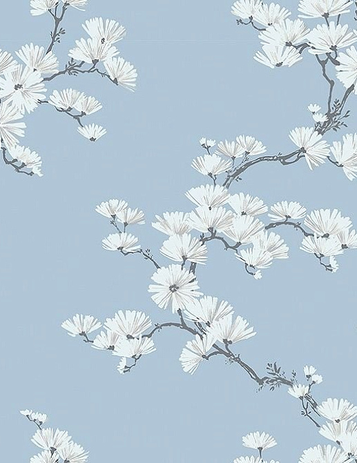 Обои Paper & Ink Navy, Grey & White BL70512