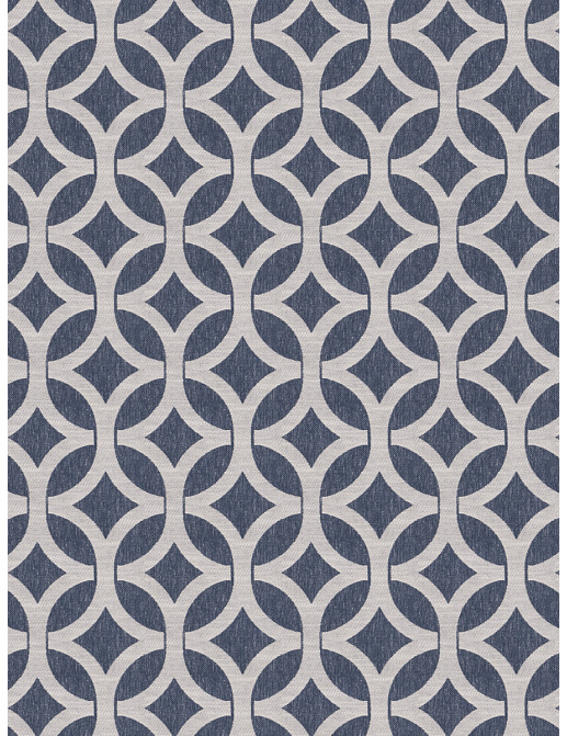 Ткань Fabricut Chromatics Vol.XXIV Navy Bonus round/Indigo