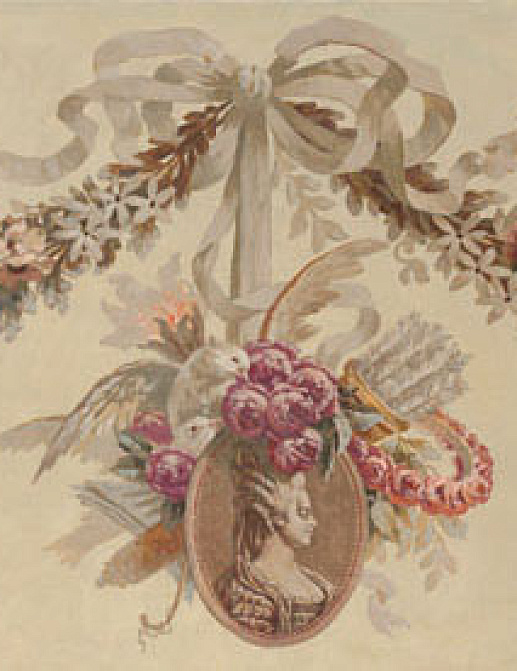 Панно и фотообои Iksel Scenic & Architectural Wallpapers 19th Cent Garlands Gar 4