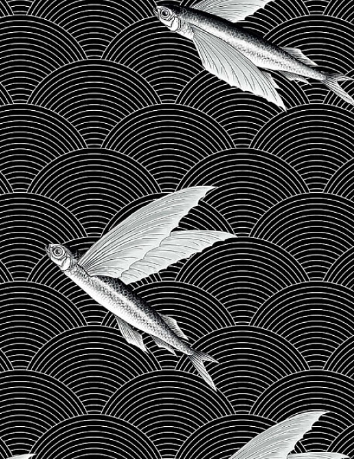 Ткань Flying Fish Interior Textiles B-3-P
