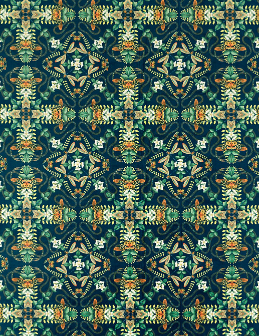 Ткань Clarke & Clarke Botanical Wonders F1585/01