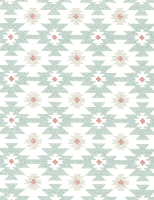 Ткань Duralee Pirouette - Aquarmarine, Seaglass, Mermaid DA61800/260