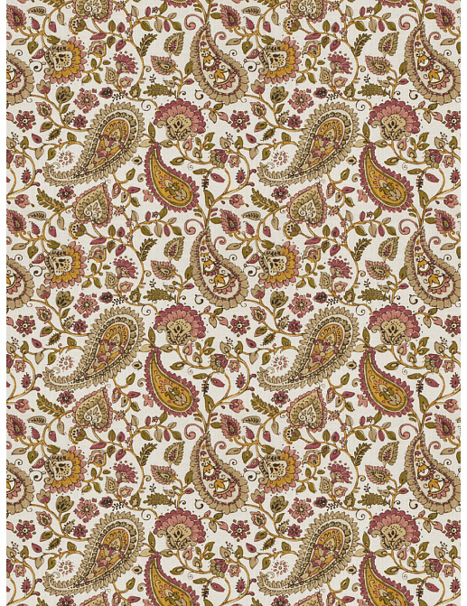 Ткань Fabricut Chromatics Vol.XXII Blossom Sunday rose/Mulberry
