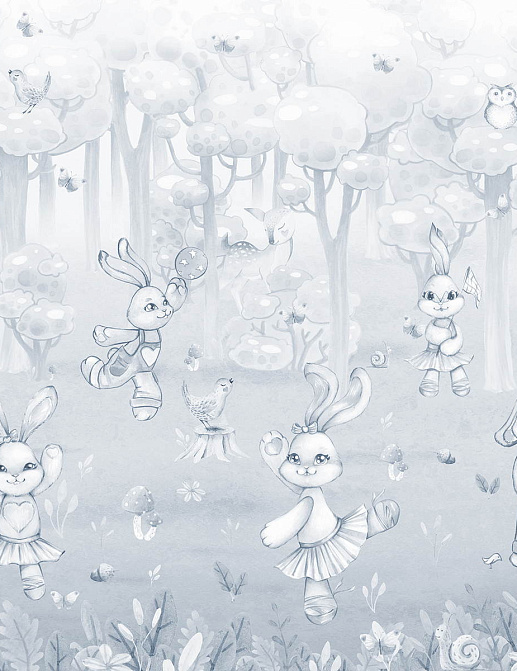 Обои Wall Street Rabbit Room 21311