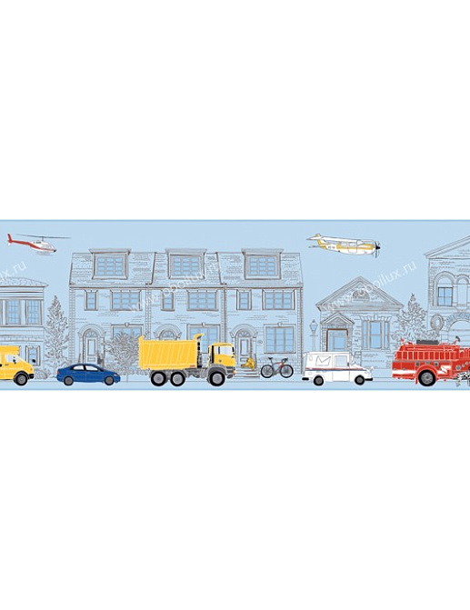 Бордюр York Boy's World ZB3145B