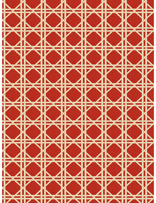 Ткань Fabricut Vignettes Vol.XIII Ruby Vlad lattice/Red