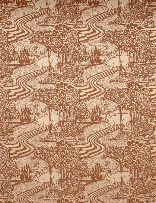 Ткань Laura Ashley Country Charm Vol.1 Trecastle/Ember