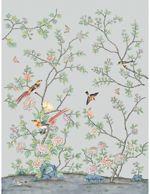 Обои Yana Svetlova Wallcoverings Art Prints B11/SILVER