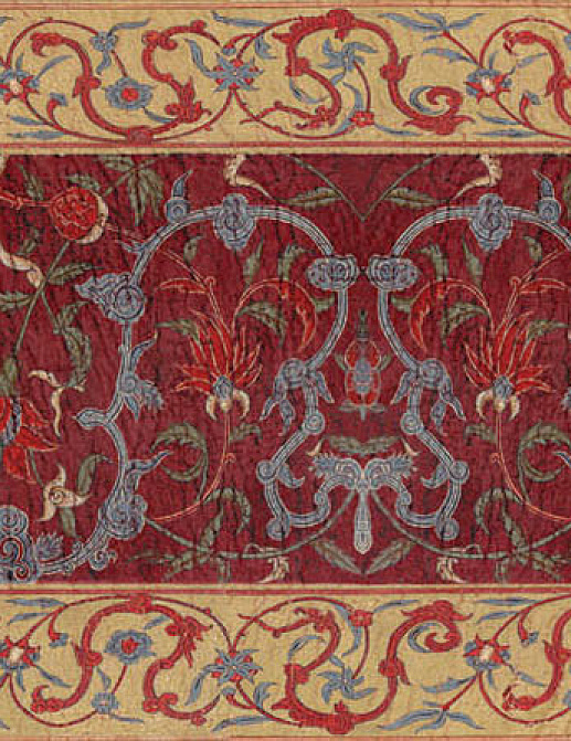 Панно и фотообои Iksel Scenic & Architectural Wallpapers Aleppo Red AL RED BORDER3