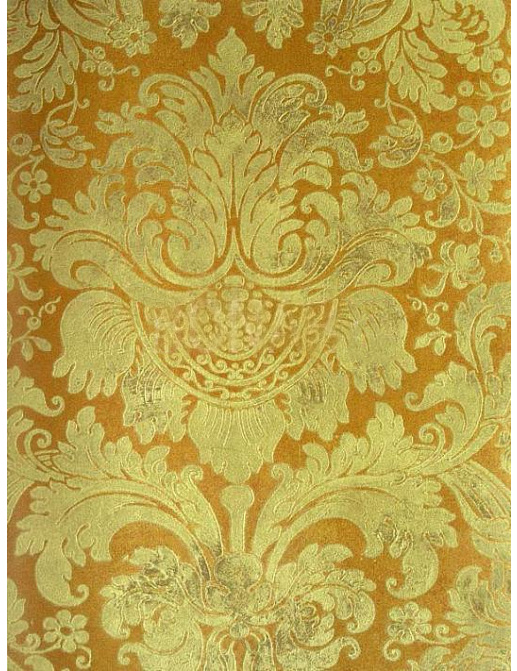 Обои Zuber Documents XII 40055A-CARAMEL-ARGENT