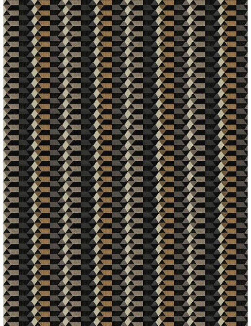 Ткань Fabricut Iris Apfel JazzGeo/Ebony