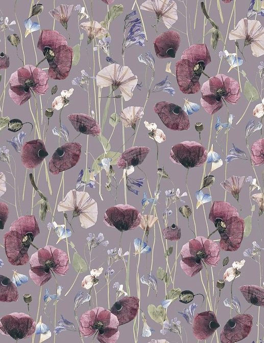 Ткань Marufabrics Florium 02020/Violet