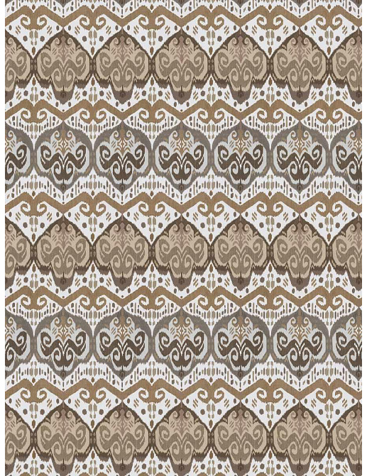 Ткань Fabricut Iris Apfel IndonesianIkat/Neutral