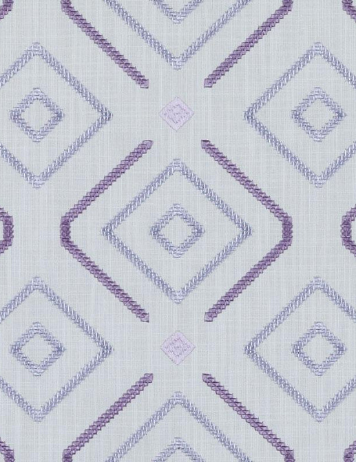 Ткань Duralee Eileen K. Boyd Vol.2 - Pewter, African Violet 32769/43