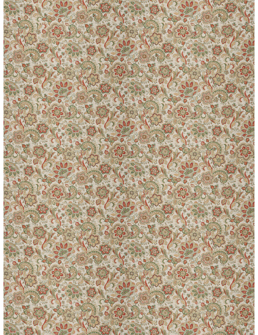 Ткань Fabricut Chromatics Vol.XXV Coral Tercet floral/Blossom