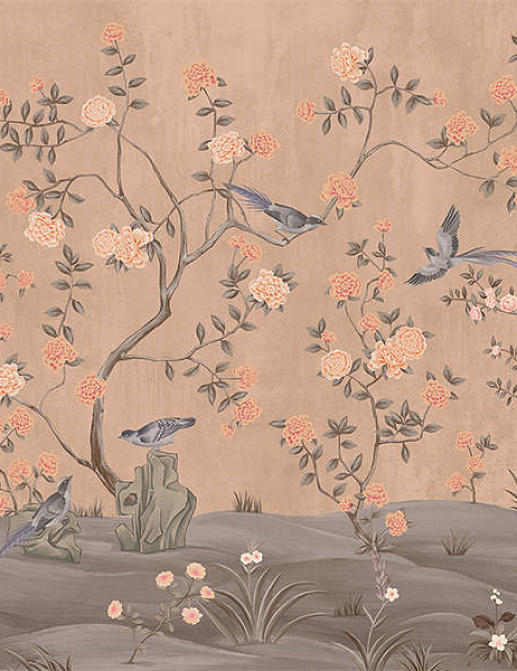 Панно и фотообои Faboie Silk Painting VI F-SN6133