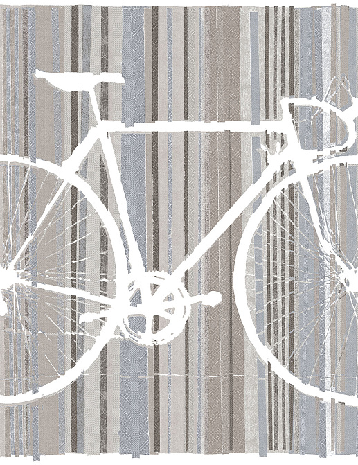 Панно и фотообои Tecnografica Collection 2017 Bicycle Trace