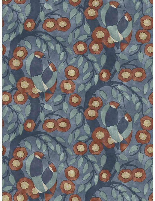 Обои Vervain Denise McGaha GROUSE-WP-Rain
