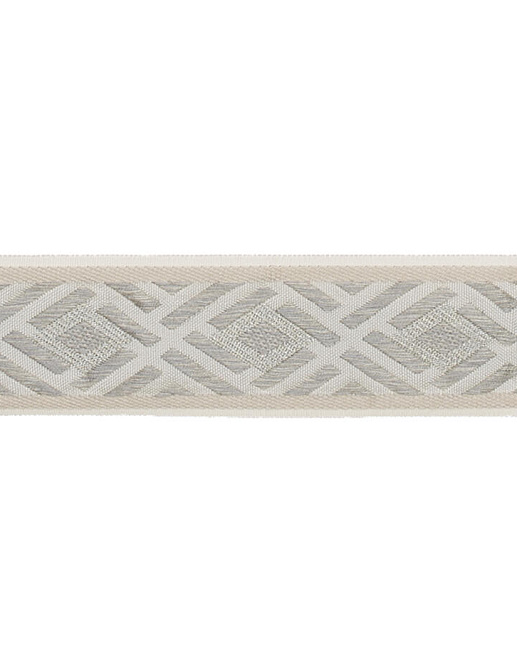 Тесьма Fabricut Mineral Obsession Trimmings Crosshatch/Silverpearl