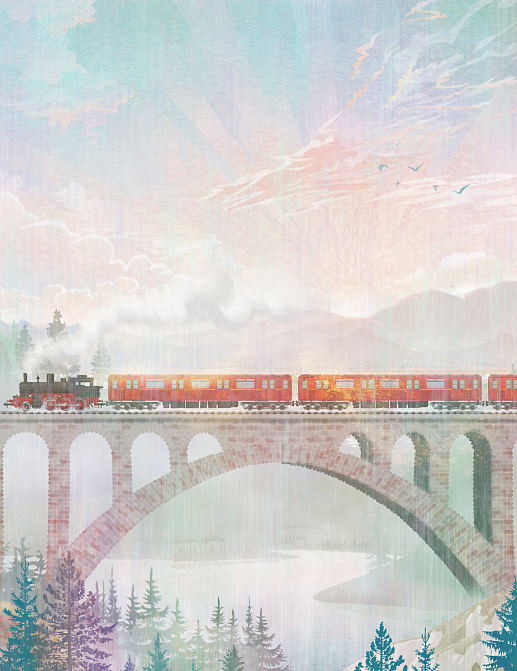 Панно и фотообои Affresco Сказки Affresco ZK646-COL2