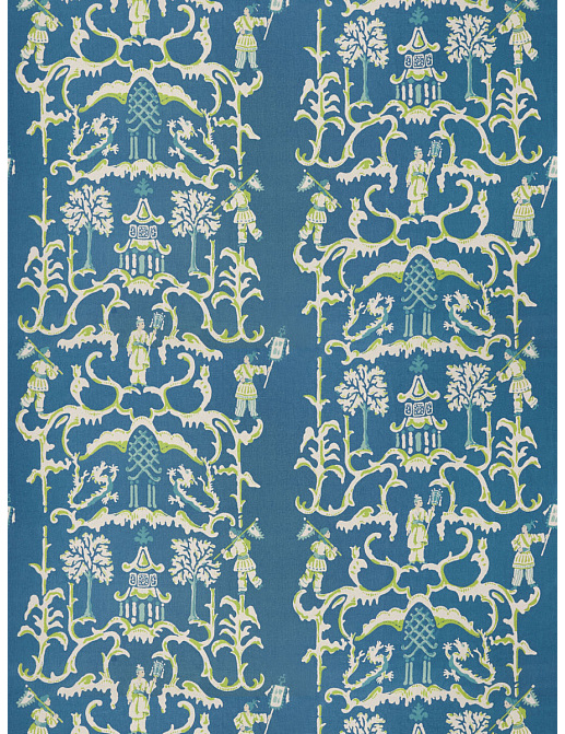 Ткань Stroheim Dana Gibson Prints II Folly/Peacock