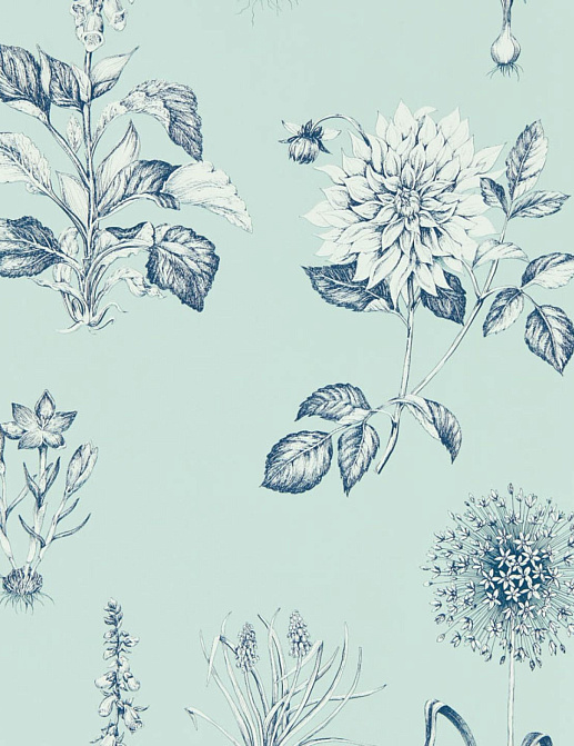 Обои Clarke & Clarke Secret Garden W0197/04