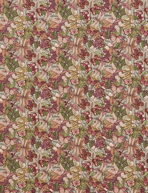 Ткань Daylight Molveno Botanist/Coral