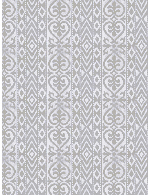 Ткань Fabricut Inspirations Vol.VI Stone Merah ikat/Silver
