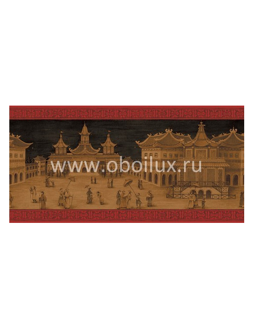Бордюр Blue Mountain Red BC1581317b