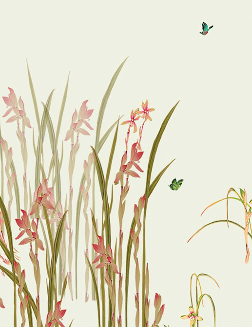 Панно и фотообои Misha Asia Orchids/Ivory