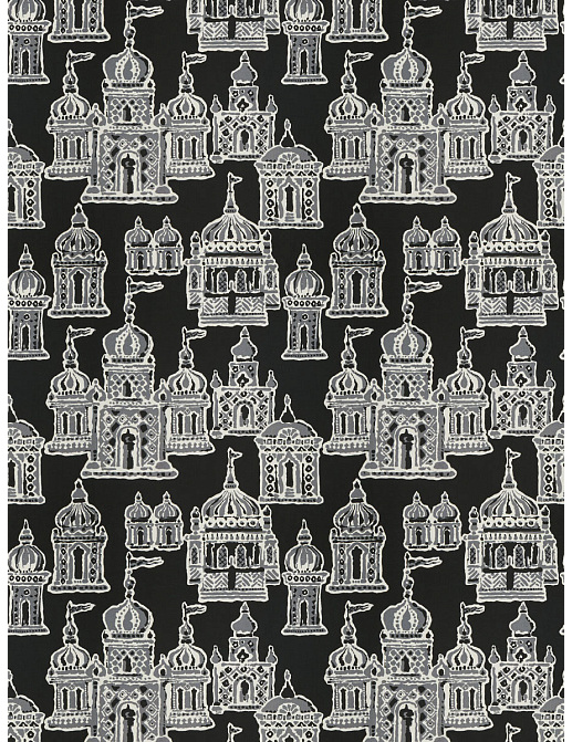 Ткань Stroheim Dana Gibson Prints II Occidental/Pitch