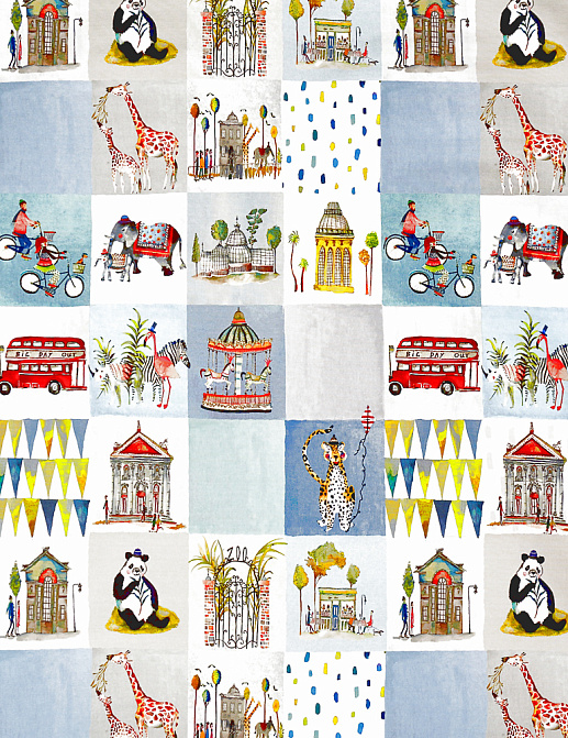 Ткань Prestigious Textiles My World 8629/711