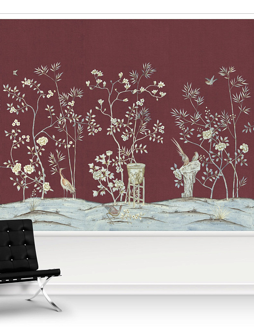 Панно и фотообои Paul Montgomery Studio Complete Collection Chai Wan Claret
