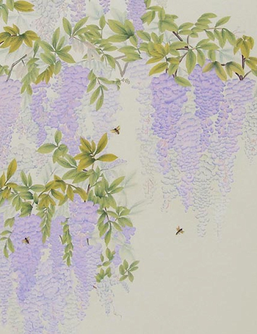 Панно и фотообои Misha Asia Wisteria/Butter