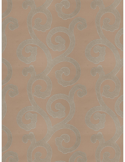 Ткань Fabricut Silk Nuances Opal Brando scroll/Seamist