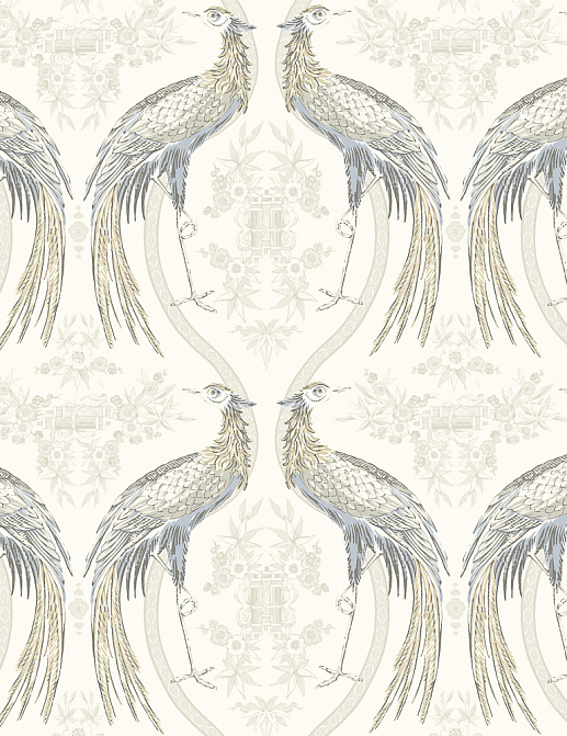 Обои Blendworth Wedgwood Home Fabled Crane 3