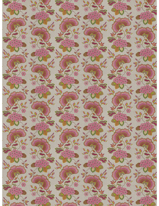 Ткань Stroheim Jardin Peyronnet/Flamingo