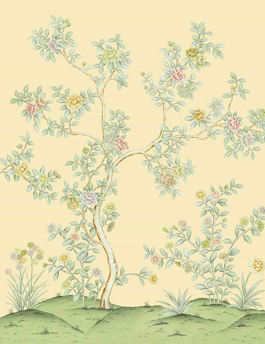 Обои Yana Svetlova Wallcoverings Art Prints B2-YELLOW