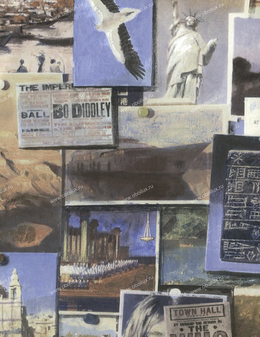 Обои Andrew Martin Museum Pinboard/Multi